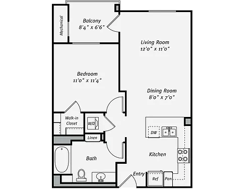Floor plan A1