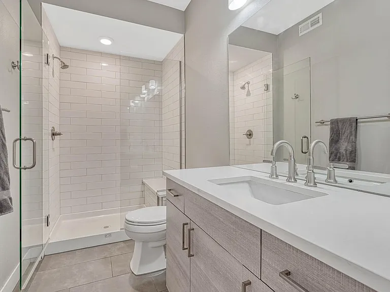 Bathroom, entry level