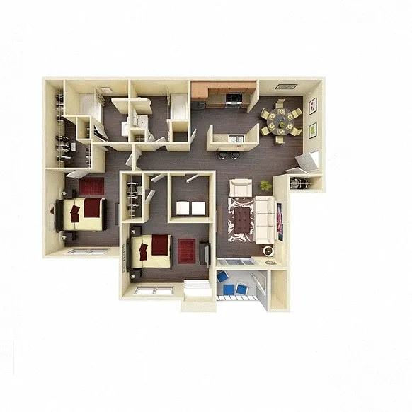 Floor plan The William Classic