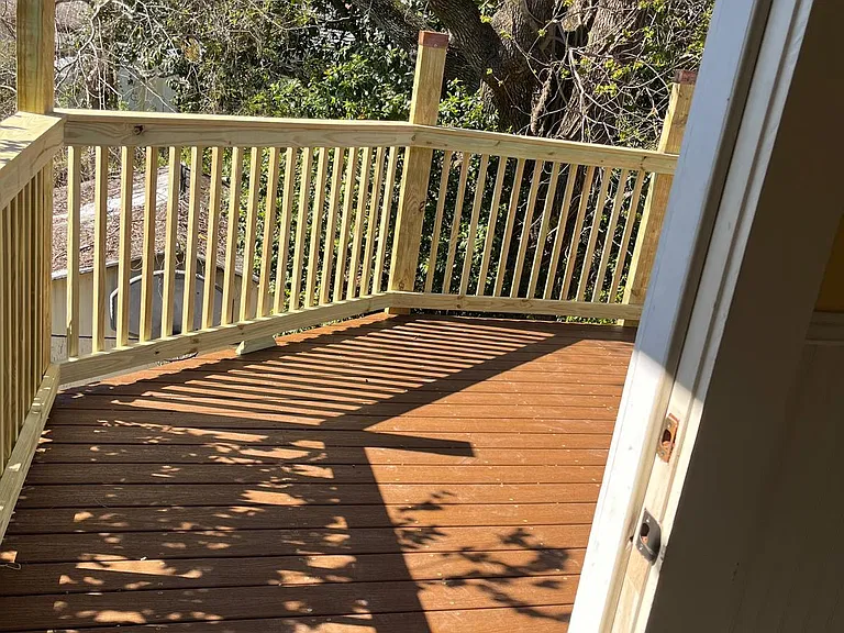 Brand new back deck