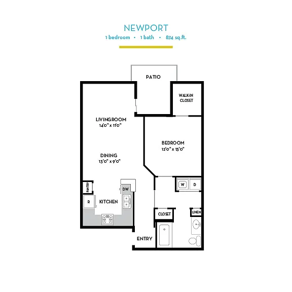 Floor plan Newport