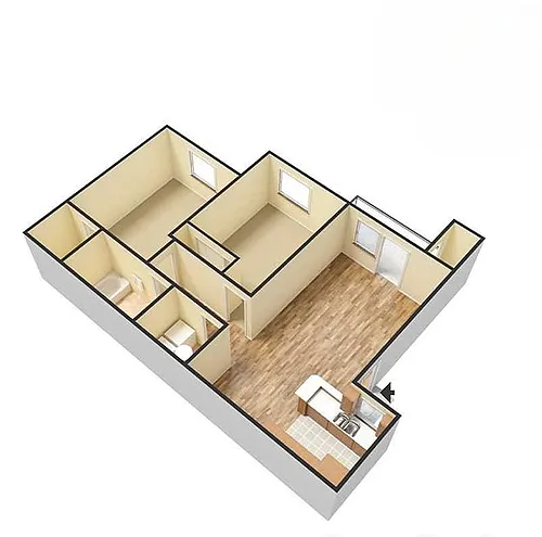 Floor plan The Wasatch