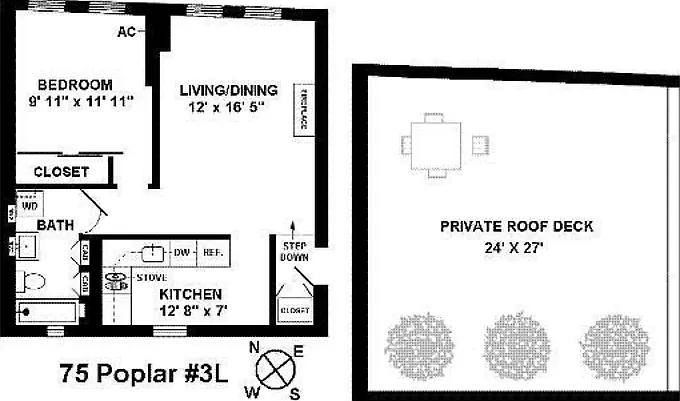 75 Poplar St #3L — Photo 10