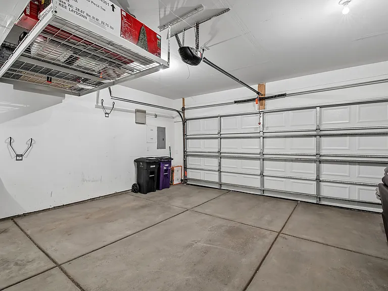 Lots of overhead storage