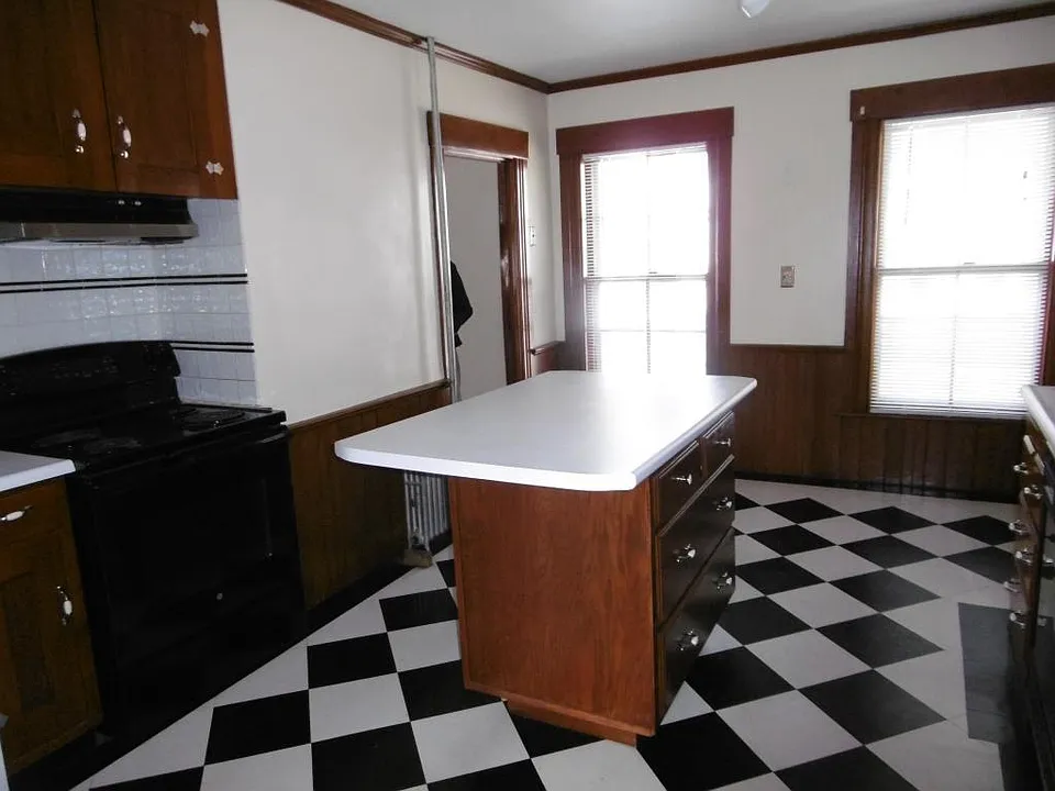 Kitchen floor to be replaced before move in.