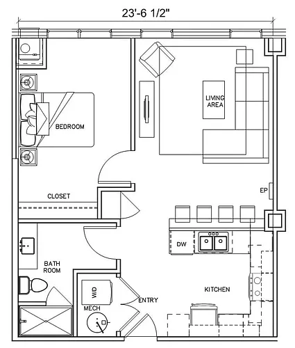 Floor plan The Coleman