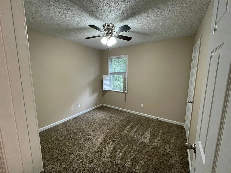 At top of stairs, turn right and 1st door on left is spacious bedroom 2