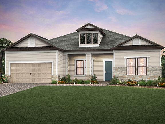 Exterior LC3C with Stone Detail
