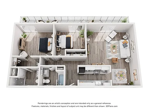 Floor plan B1