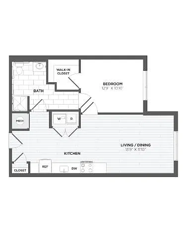 Floor plan A10J