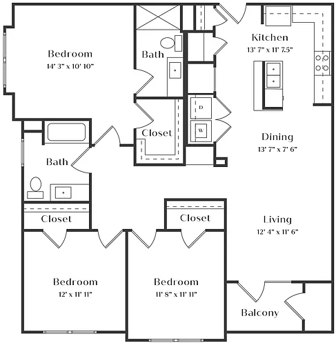 Floor plan C2