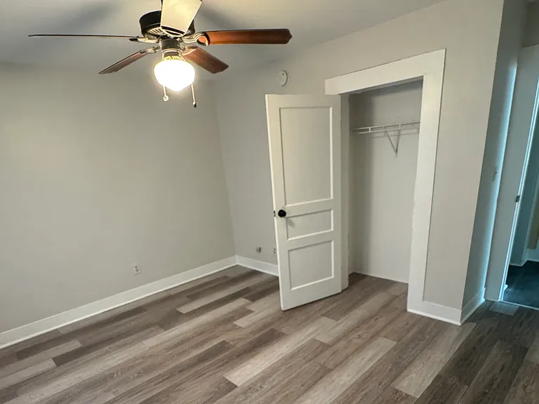 Bedroom 3 with Closet, Full Bathroom across hall