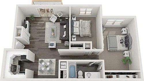 Floor plan Crossroads
