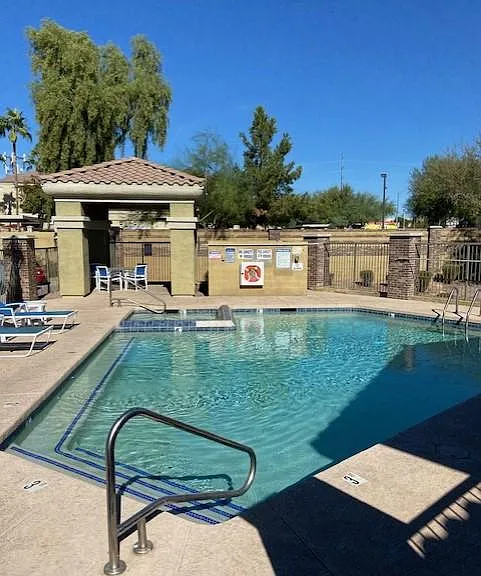 community pool and spa