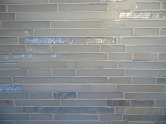 Close-up kitchen backsplash
