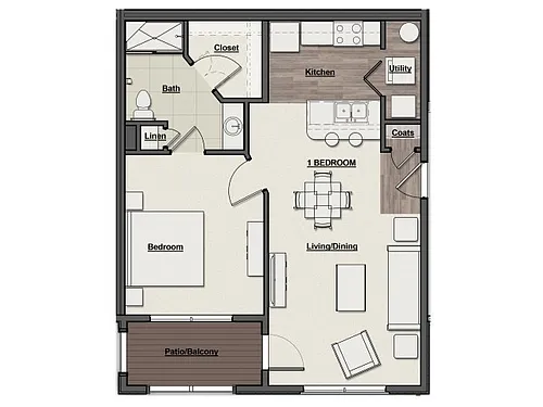 Floor plan Rivers Edge