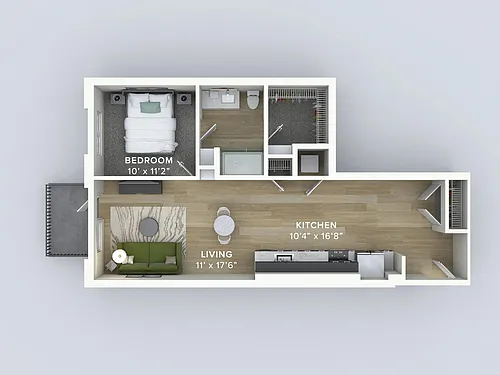 Floor plan A17