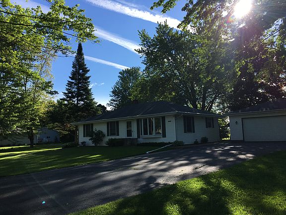 southwest corner of property