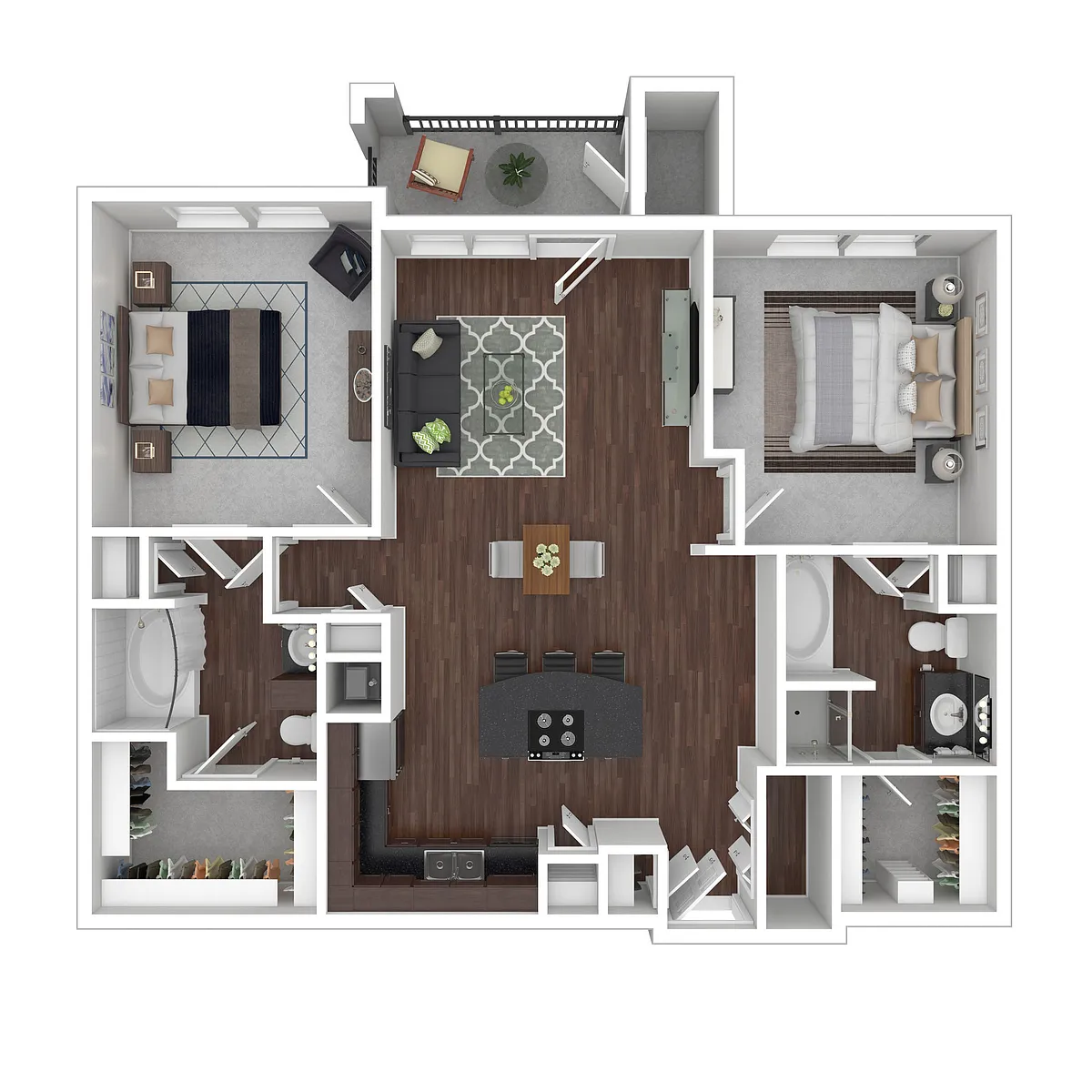 Floor plan B1