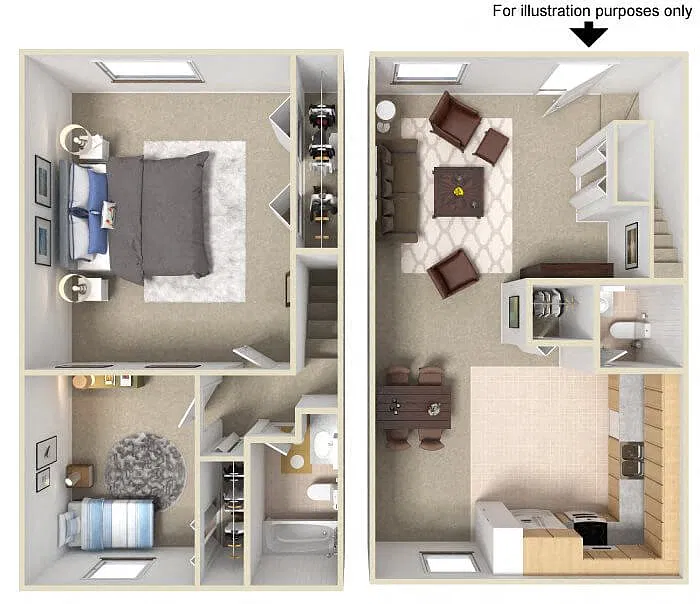 Floor plan Sugar Pine