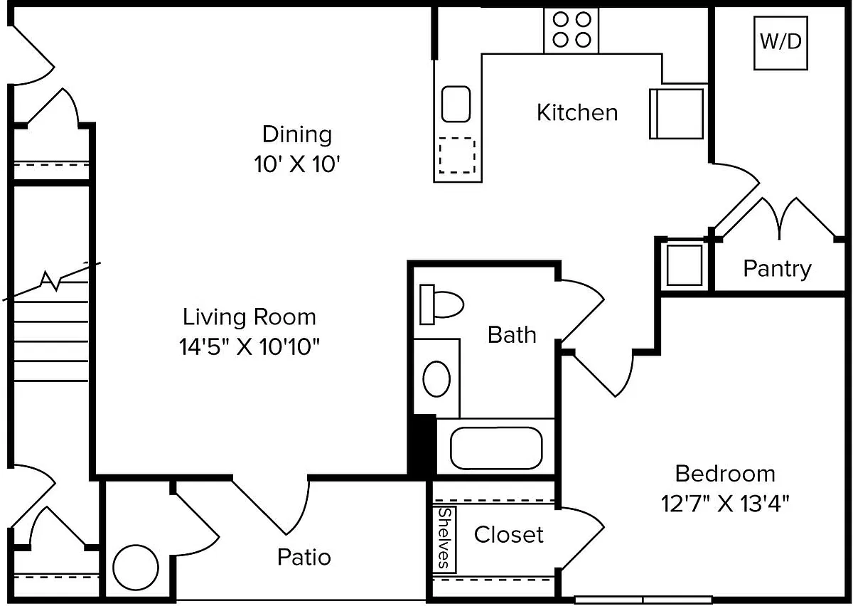 Floor plan A1