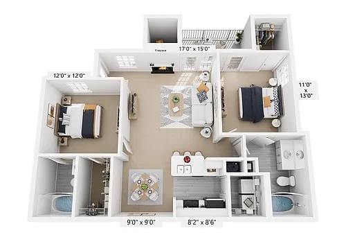 Floor plan Brand New Poplar Grove
