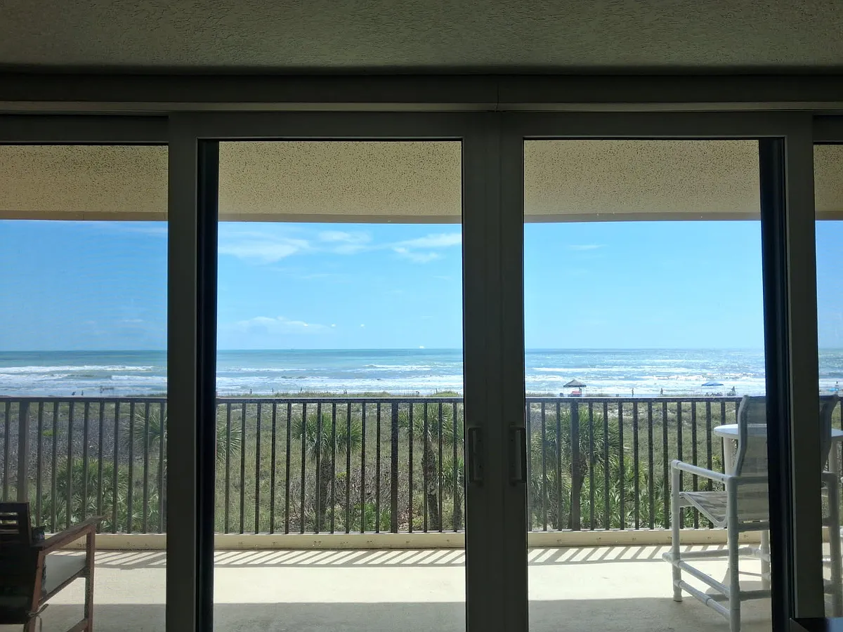 View from Livingroom - 1860 N Atlantic Ave #306