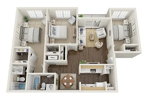 Floor plan The Timberline