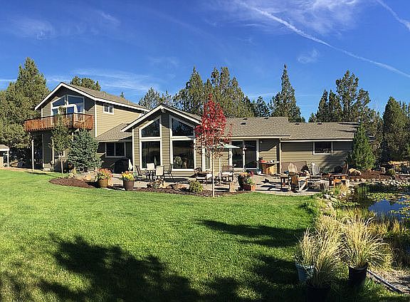 Back yard facing north