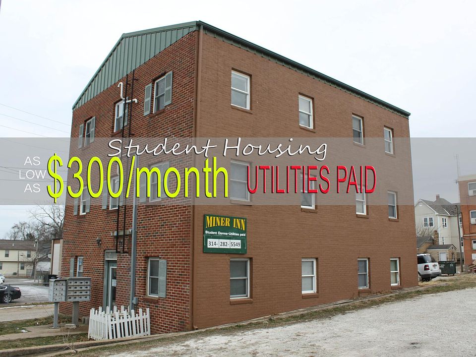 3 STORY BRICK building right beside the MS&T campus. Within walking distance to downtown.