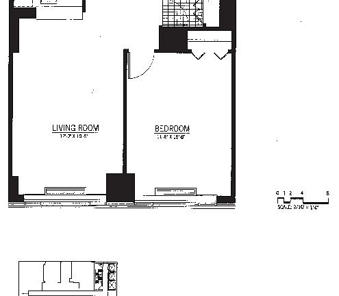 2nd image of 350 W 43rd St APT 45B