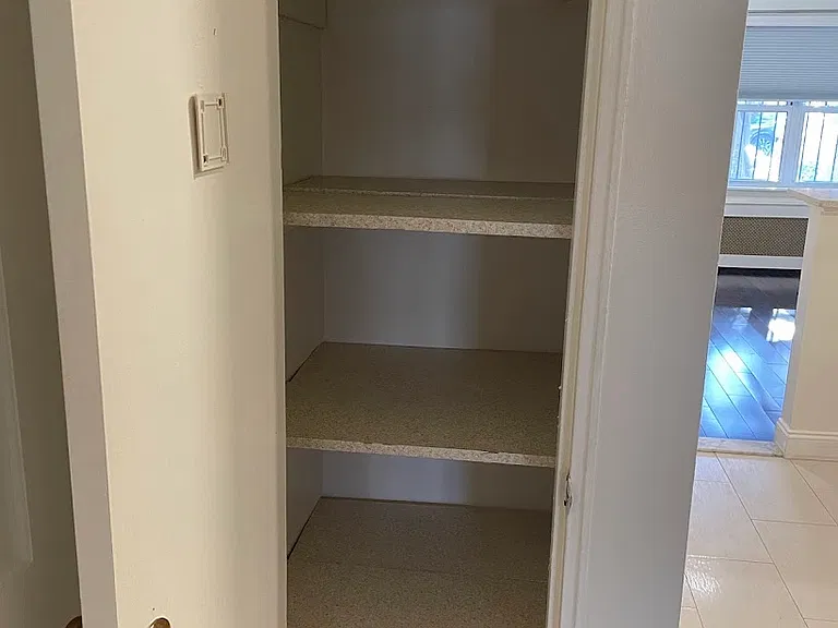 Pantry for all your daily necessities and storage for a tidy home
