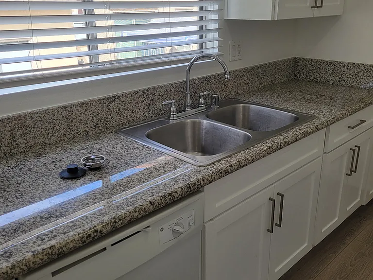 Sink and dishwasher