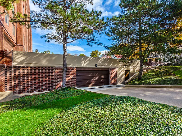Grandin House Parking Garage Entrance