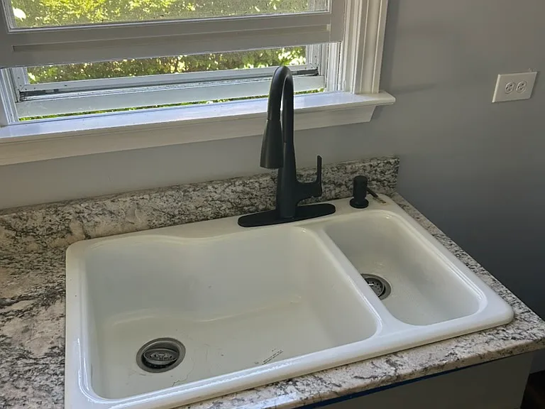 New double sink.