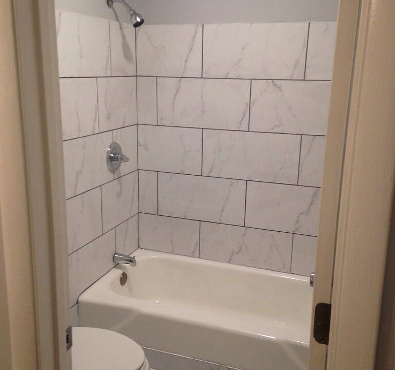 Tile shower