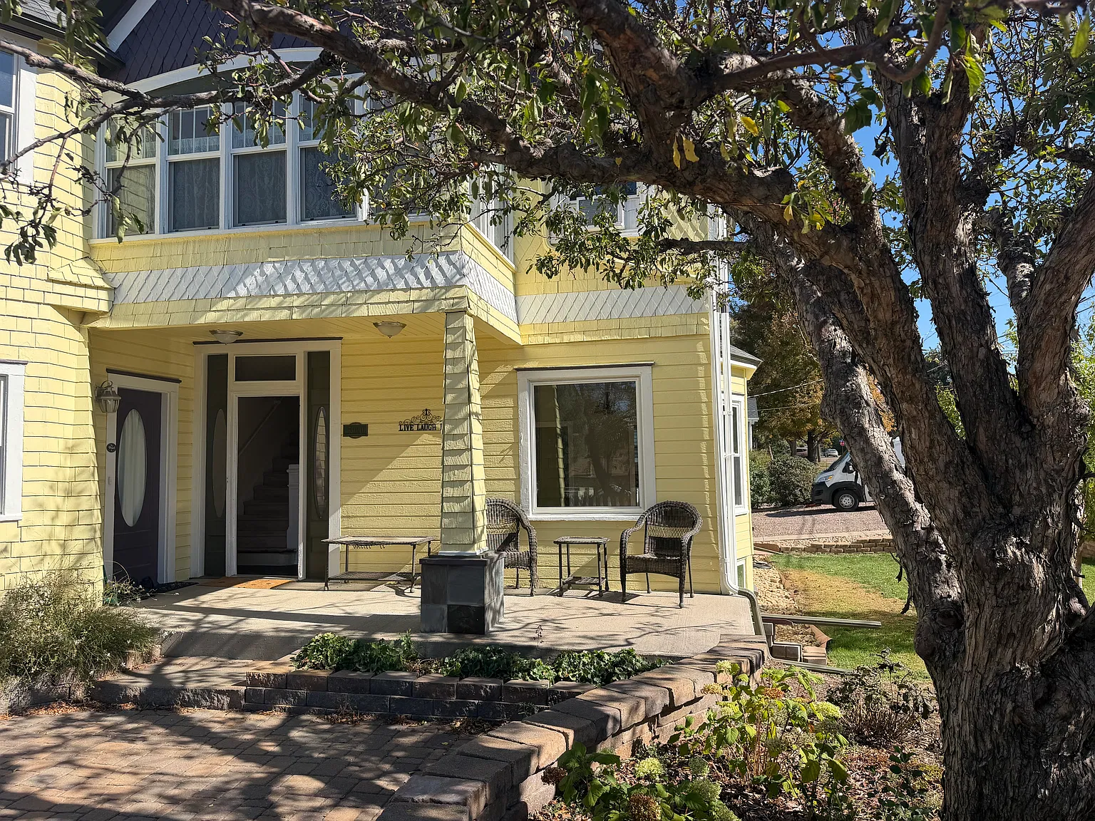 Unit Front Entry and Porch