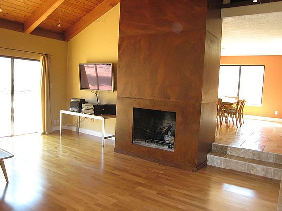Fireplace w/artist Patina