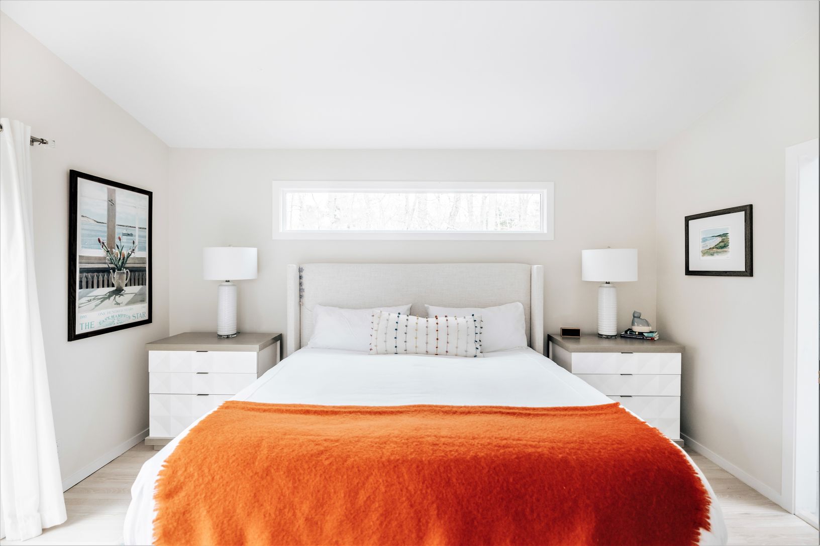  Primary bedroom with sliding doors to deck+pool