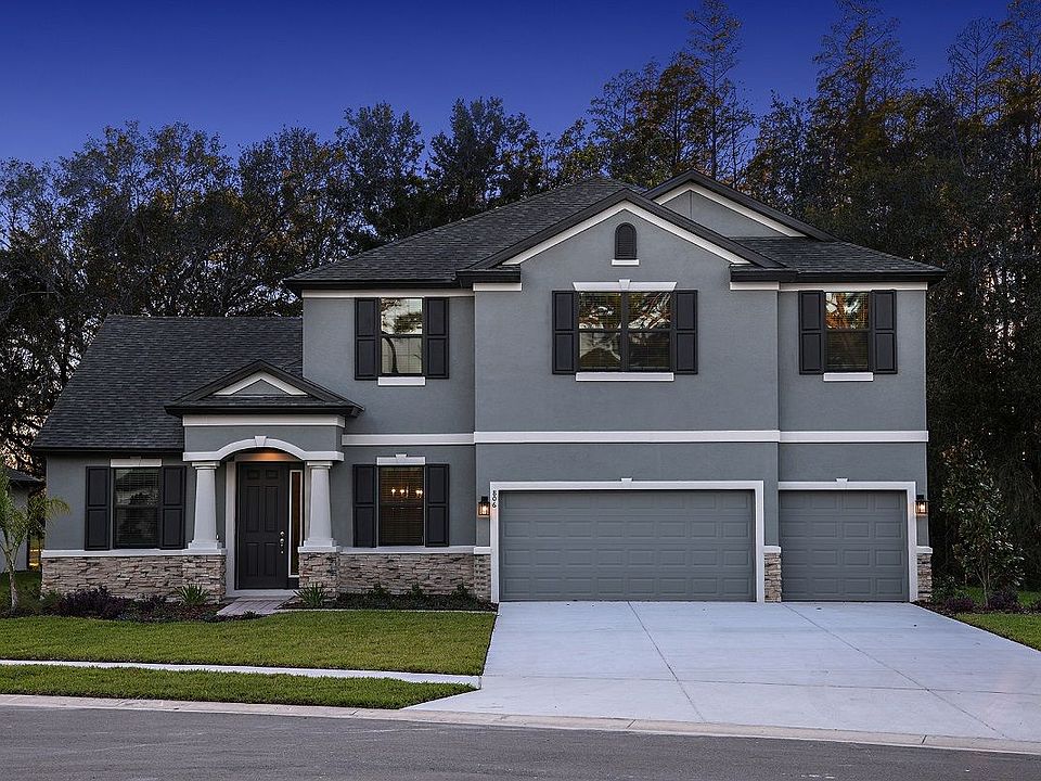 Jeppeson new construction home plan by William Ryan Homes Tampa