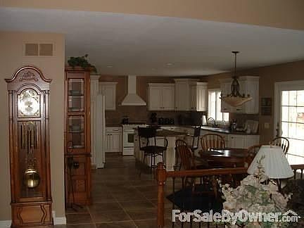 Large Kitchen and Dinette
						:
						Open floor plan from kitchen to great room. Cabinets are Thomasville.
