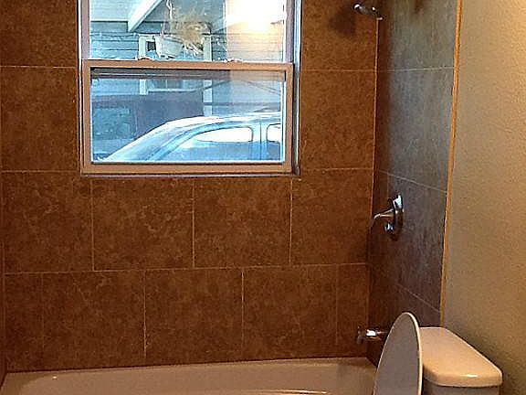 Tiled shower!
