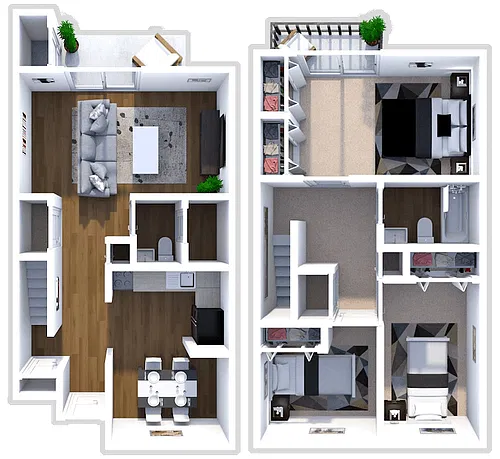 Floor plan The Chestnut