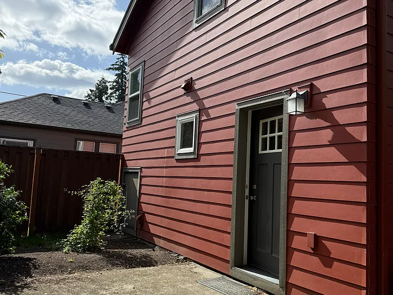 Back of house and patio