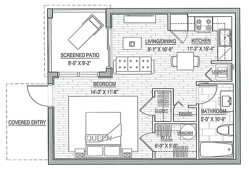 Floor plan Indulge