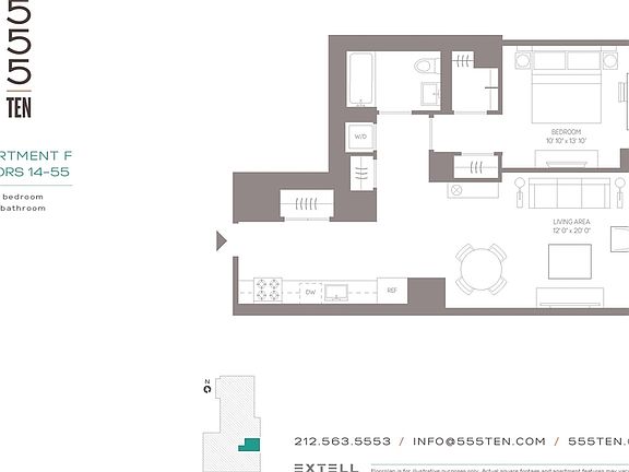 2nd image of 555 10th Ave APT 21F