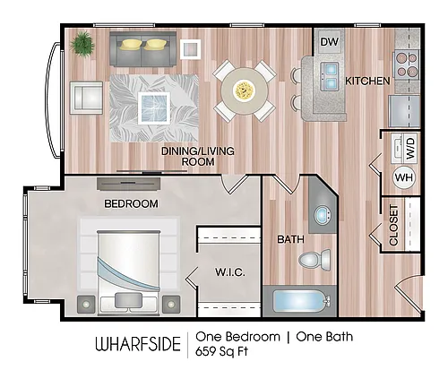 Floor plan Wharfside