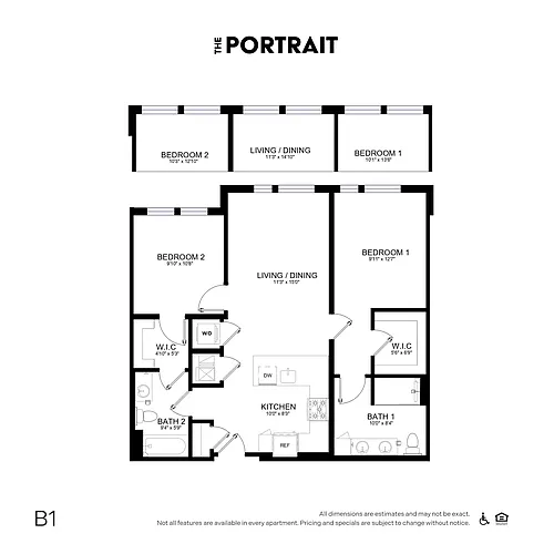 Floor plan B1