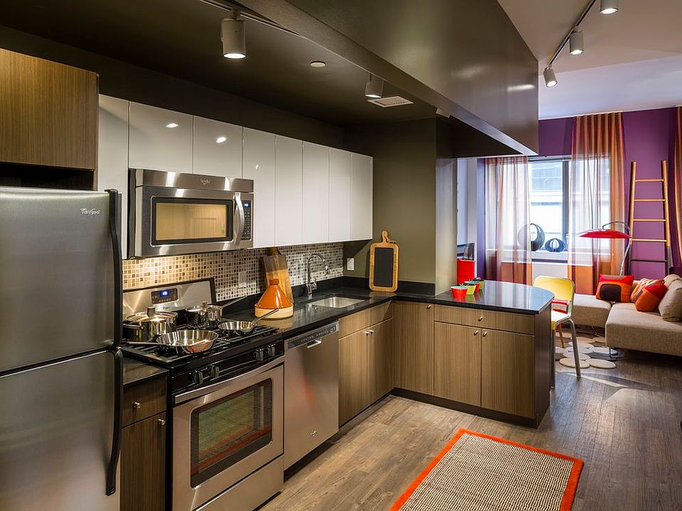 Kitchen and Living Room