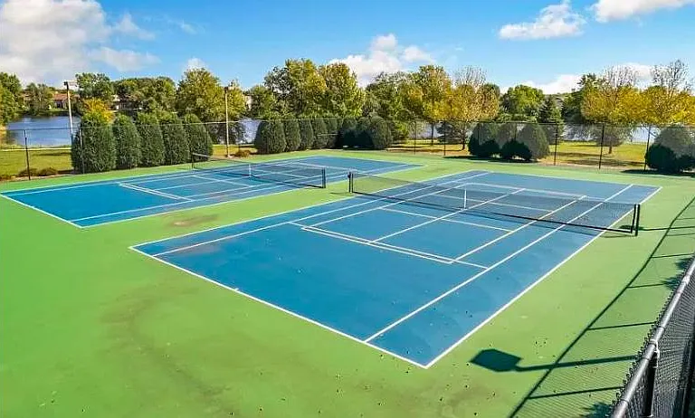 Tennis courts